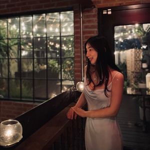 Aritzia Satin Slip dress